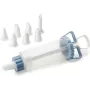 IBILI 104629 set šprice za ukrašavanje peciva, 18 cm, 6 mlaznica od nehrđajućeg čelika, bijeli