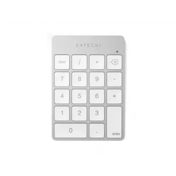 Satechi Slim bežična tipkovnica – Bluetooth numerička tipkovnica, srebrna