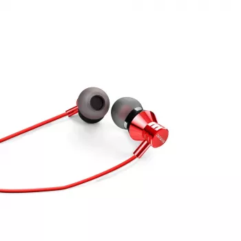 AIWA ESTM-50USB-C/RD In-Ear Stereo Earphones with Microphone, USB, Red