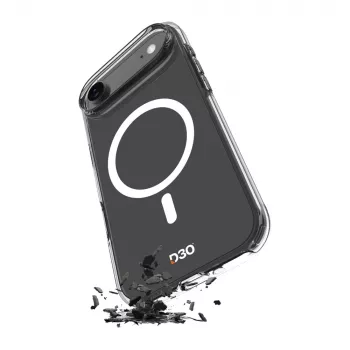 PURO Impact Clear D3O Bio futrola za Apple iPhone Air, kompatibilna s MagSafe, prozirna (PUIPC1766IMPCLD3OTR)