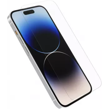 OtterBox Trusted Glass zaštitna folija za zaslon za Apple iPhone 14 Pro Max – kaljeno staklo, bistra, tvrdoća 9H, antibakterijska, oleofobna, jednostavna ugradnja sa Screen Machine 77-88923