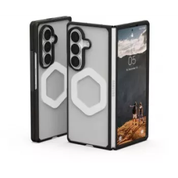 UAG Urban Armor Gear Mouve futrola s magnetskim modulom za Samsung Galaxy Z Fold8 Ultra – Ice (transparentna)/crna 214560114343