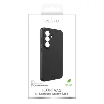 SBS Mobile ICONMAG MagSafe stražnja futrola za Samsung Galaxy S26+ – crna PUSGS26PICONMAGBLK