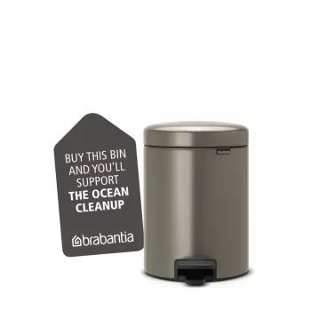 Brabantia NewIcon 5 litara pedala kanta za smeće, platinum