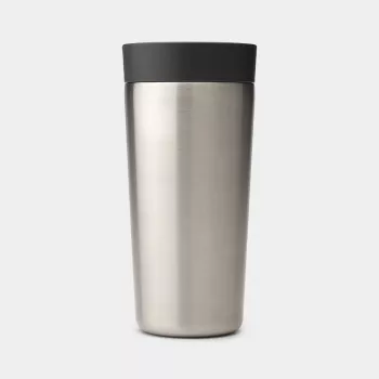 BRABANTIA Make & Take termo čaša, 0,36 L, tamno siva