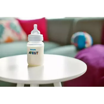 Philips AVENT Anti-colic silikonske dude za bočice, 1M+, spori protok, 2 komada