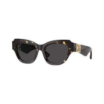 Burberry BE4423-410687 ženske sunčane naočale cat eye, tamno havana okvir, smeđa gradijentna stakla, 52mm