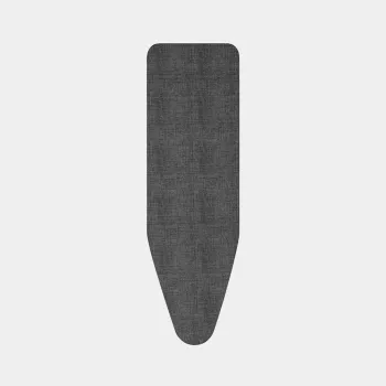 Brabantia navlaka za dasku za glačanje Denim Black, veličina B, 124x38 cm, podstava 8mm