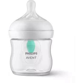 Philips Avent Natural Response bočica za bebe protiv grčeva s AirFree ventilom, 125 ml, Newborn Flow 1, 0m+