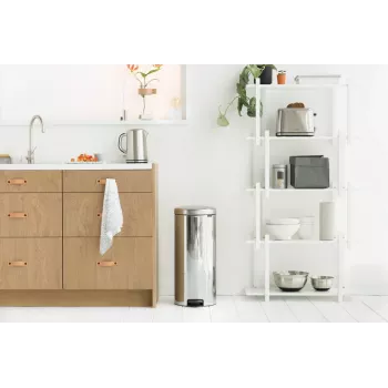 Brabantia NewIcon pedala kanta za smeće 30L Brilliant Steel