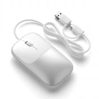 Satechi Slim LX kabel miš, srebrni