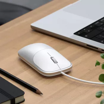 Satechi Slim LX kabel miš, srebrni