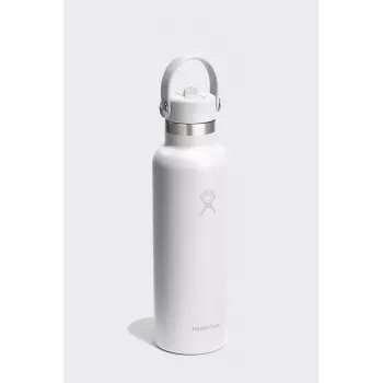 Hydro Flask 21 Oz Standard Flex Straw Cap (621 ml) – bijela