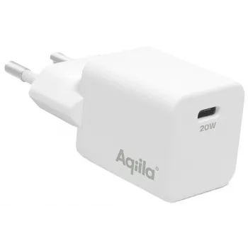 Aqiila Chargebird W1 20W USB-C zidni punjač bijeli AQWCW1PBI20W898