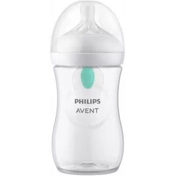 Philips Avent Natural Response bočica protiv grčeva s AirFree ventilom 260 ml, srednja duda, 1M+