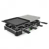 Tristar RA-2747 raclette s neprianjajućim premazom, kontrolna lampica, funkcija roštilja, crna, kamen