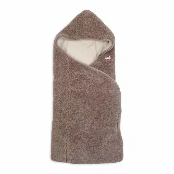 Lodger Wrapper Teddy Swaddle Blanket, Buffalo