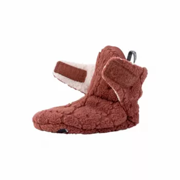 Lodger Slipper Folklore Fleece Baby Slippers, 12-18 Months, Rosewood