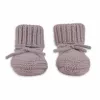 Lodger Slipper merino vunene papuče za bebe, Rose, 6-12 mjeseci