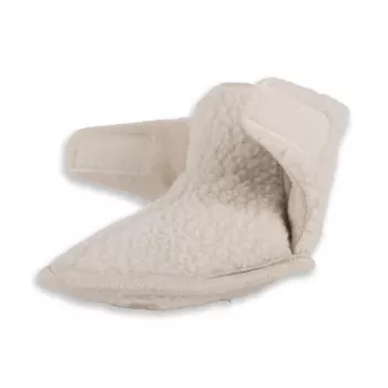 Lodger Slipper Teddy papuče za bebe, Birch, 6-12 mjeseci, veličina 19-20