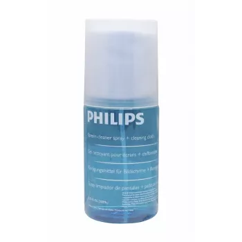 PHILIPS SVC1116B/10 set za čišćenje zaslona za LED, LCD, plazma, OLED, pametne telefone, tablete, prijenosna računala, TV - 200 ml gel sprej + mikrofibra krpa