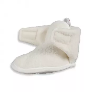 Lodger Slipper Teddy papuče za bebe, Cloud Dancer, 12-18 mjeseci