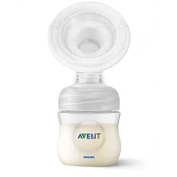 Philips Avent Lotus ručna pumpa za dojenje s bočicom od 125 ml