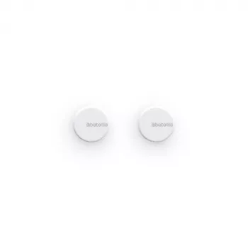 Brabantia MindSet kuke za ručnike, set od 2, Mineral Fresh White