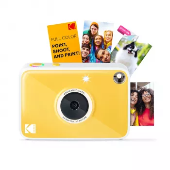 Kodak RODOMATICPYL digitalni instant fotoaparat sa ZINK Zero Ink ispisom, 10MP, 3,5 inch LCD, Bluetooth, USB-C, MicroSD