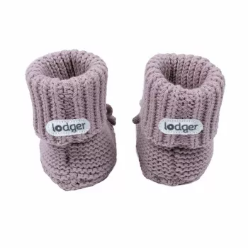 Lodger Slipper Knit papuče za bebe, roza, 0-6 mjeseci