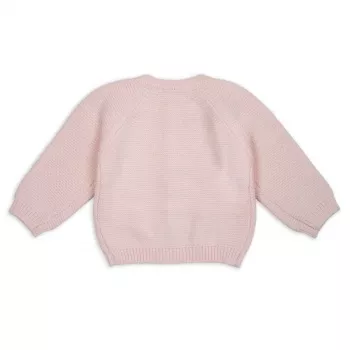 Lodger Topper pletena merino jakna za bebe, svijetlosmeđe, veličina 62