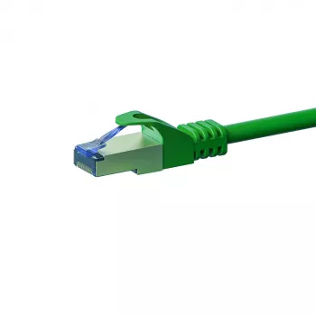 DSIT CAT 6a S/FTP LSZH Ethernet patch kabel, 0,5 m, zeleni DC-6A3-005