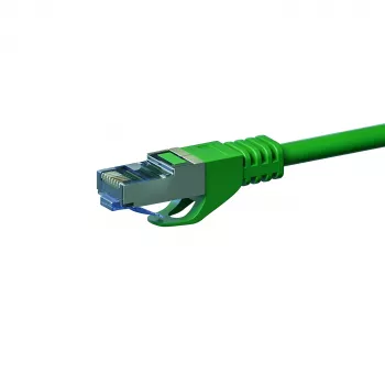 DSIT CAT 6a S/FTP LSZH Ethernet patch kabel, 0,5 m, zeleni DC-6A3-005