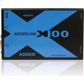 Adder AdderLink X100 VGA USB Audio KVM produživač set preko CATx do 100m (X100A-USB/P-IEC)