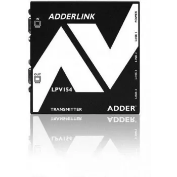 ADDER LPV154T AV odašiljač – VGA i audio preko CATx, 300 m, crni ALPV154T-IEC