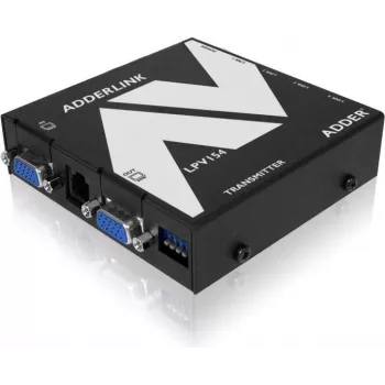 ADDER LPV154T AV odašiljač – VGA i audio preko CATx, 300 m, crni ALPV154T-IEC