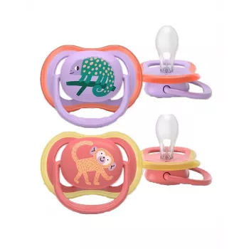 Philips AVENT Ultra Air Deco duda varalica, 18M+, za djevojčice, 2 komada