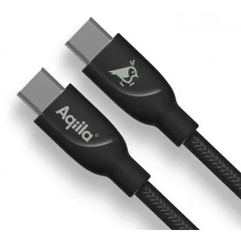 AQIILA USB-C na USB-C kabel za punjenje i sinkronizaciju 3 m crni AQCBPBICB4BD881