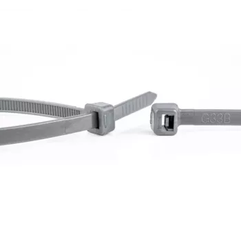 WKK Grey Polyamide Cable Ties 100 x 2.5 mm, 100-Pack (11032871)