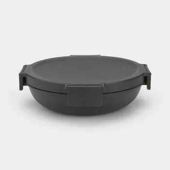 Brabantia Make & Take zdjela za ručak 1L tamnosiva