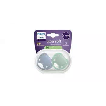 Philips Avent Ultra Soft duda 6-18 mjeseci, 2 kom, za dječake