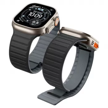 Spigen Athlex Air M narukvica za Apple Watch 44/45/46/49mm – crno-siva