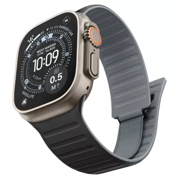 Spigen Athlex Air M narukvica za Apple Watch 44/45/46/49mm – crno-siva