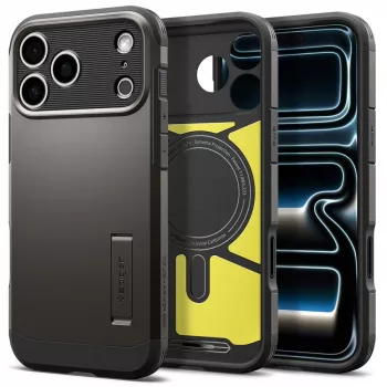 Spigen Tough Armor T MagSafe futrola za iPhone 17 Pro / 18 Pro - Gunmetal