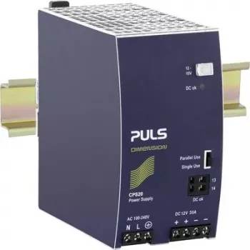 PULS CPS20.121 DIN Rail Power Supply 12V DC 30A 360W