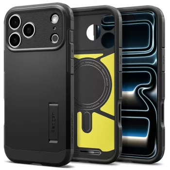 Spigen Tough Armor T MagSafe futrola za iPhone 18 Pro / 17 Pro – crna