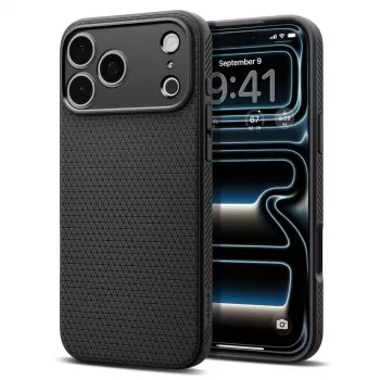 Spigen Liquid Air maska za iPhone 18 Pro Max / 17 Pro Max - mat crna