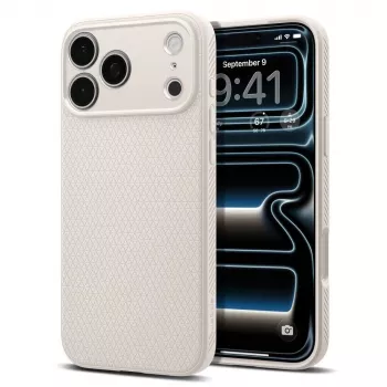 Spigen Liquid Air maska za iPhone 17 Pro Max / 18 Pro Max Natural Titanium
