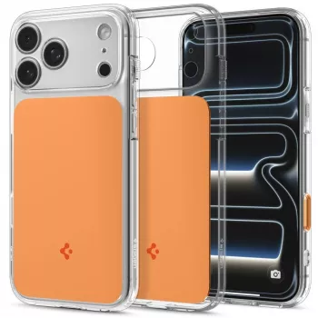 Spigen Ultra Hybrid T Mag MagSafe maska za iPhone 17 Pro Max / 18 Pro Max – sjajno narančasta