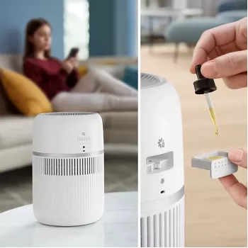 PHILIPS 4000 Series ovlaživač zraka HU4210/04 bijeli